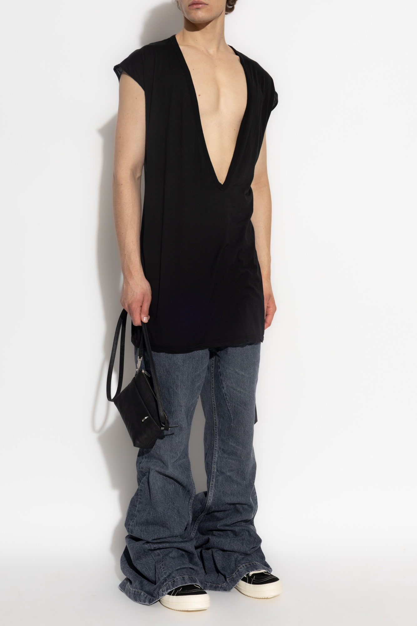 Black Dylan T T-shirt Rick Owens DRKSHDW - Vitkac AS